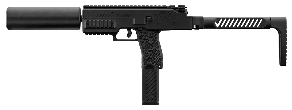 SMG VMP-1X Black with silencer VORSK.webp