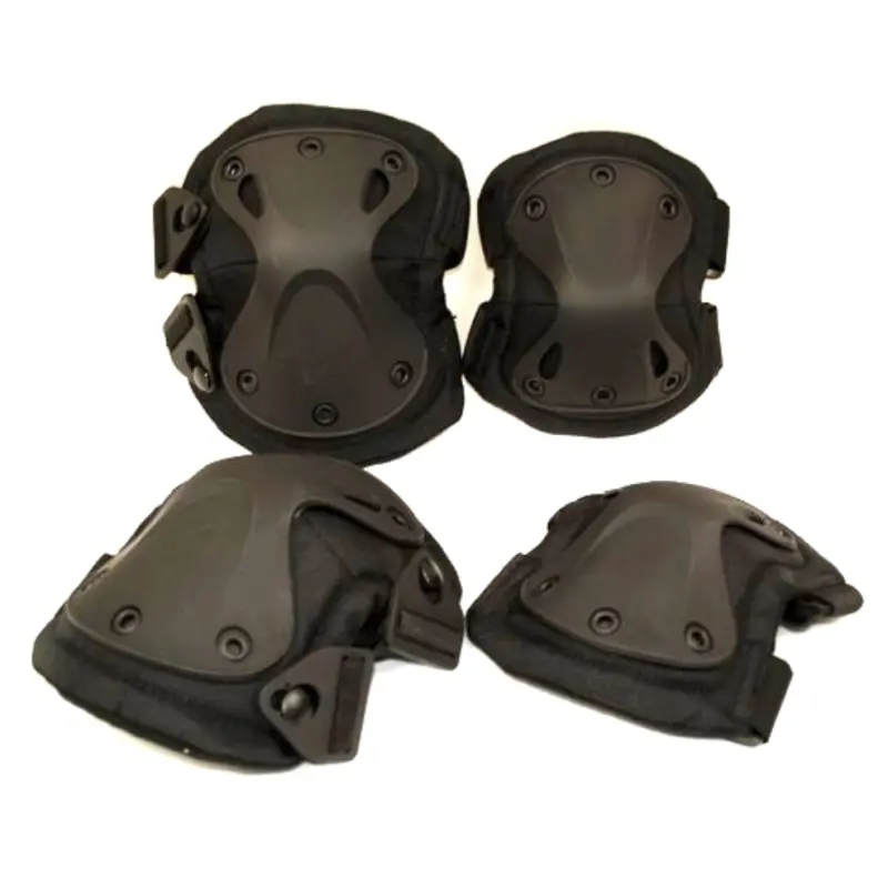 PACK DE CODERAS Y RODILLERAS NEGRO