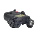 LASER ROJO FMA LINTERNA AN/PEQ-15 NEGRO