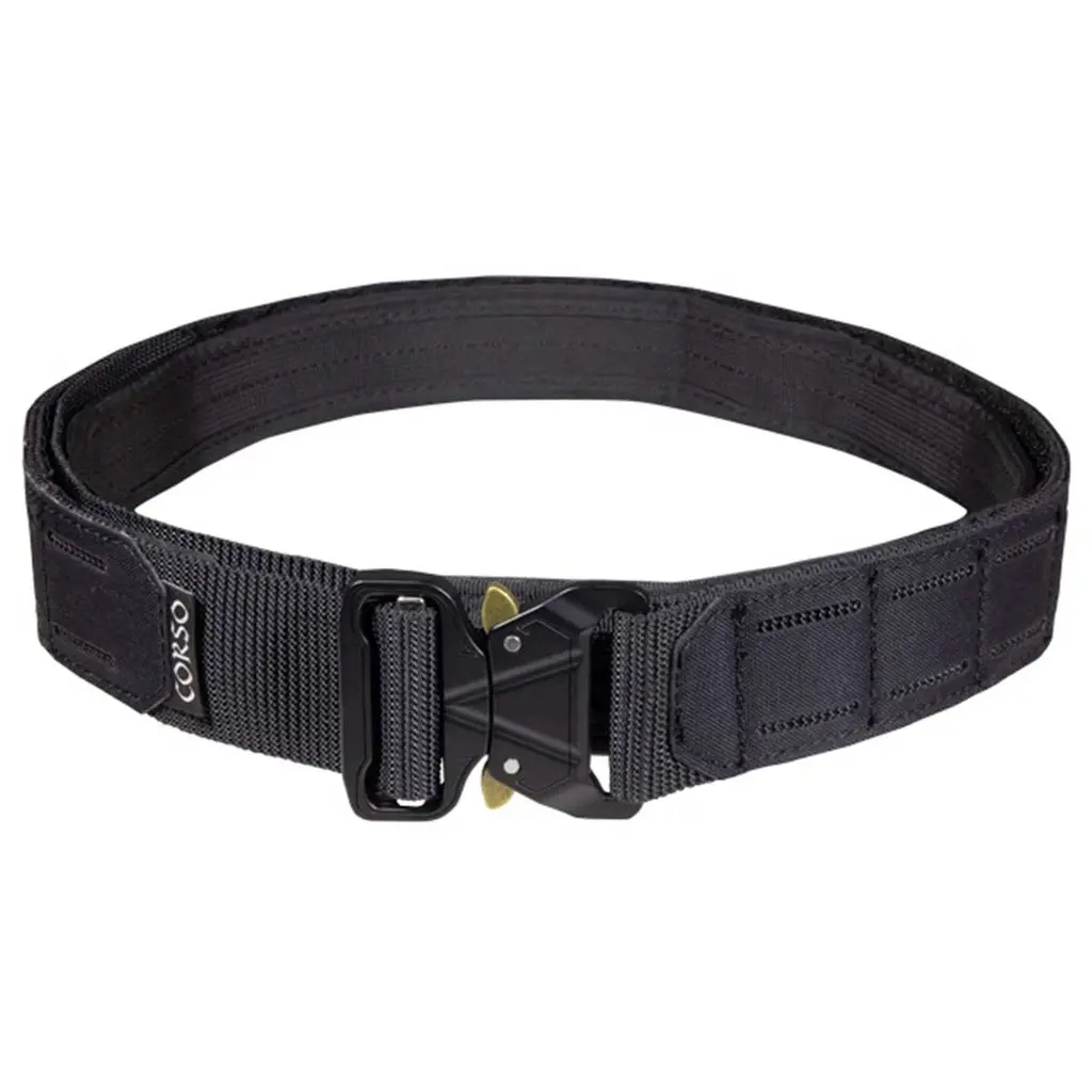 CINTURÓN CORSO HOOK LASER MK1 NEGRO