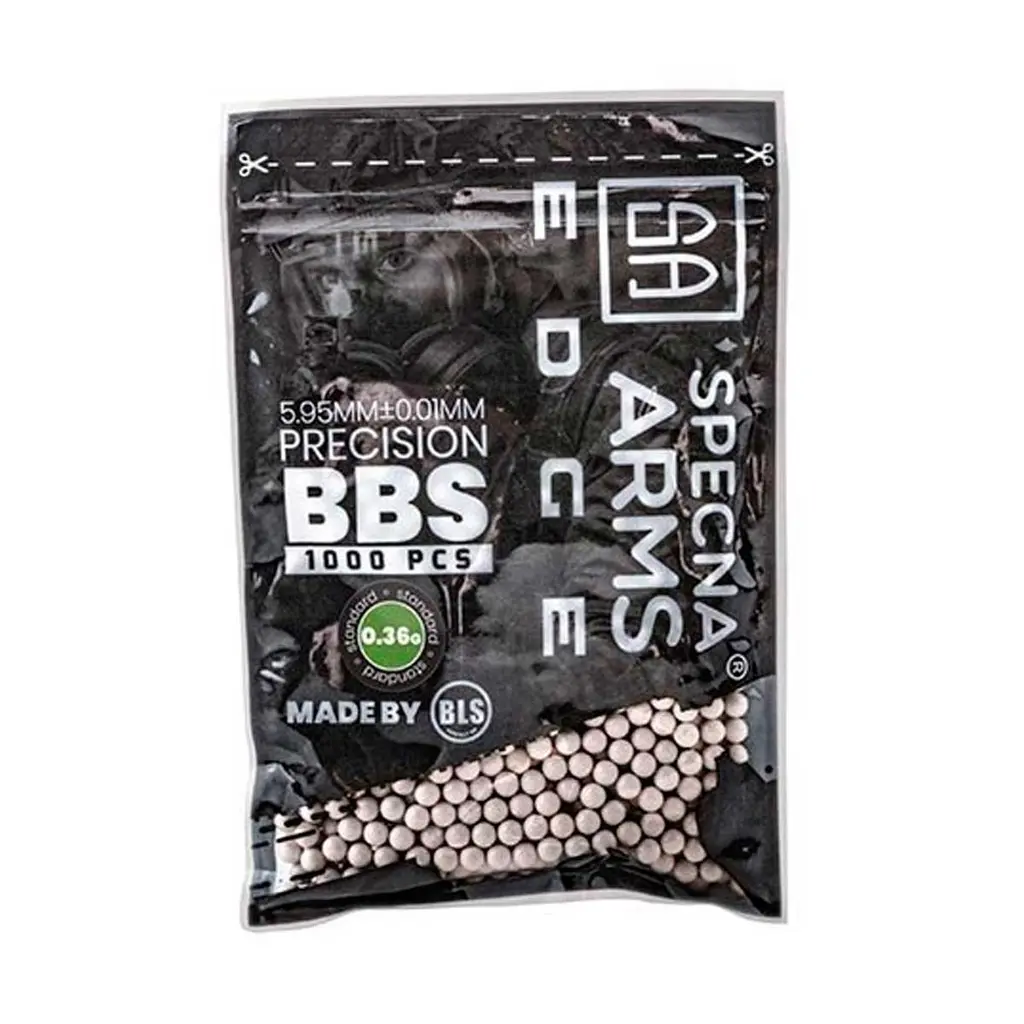 BOLAS SPECNA ARMS EDGE PRECISION BLS 0.36G 1000RDS GRIS