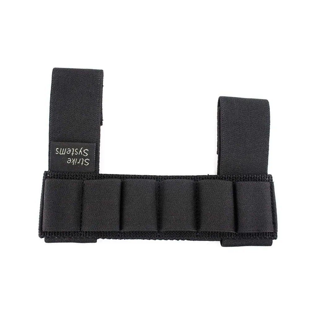 PORTA CARTUCHOS ASG 6 PUESTOS NEGRO