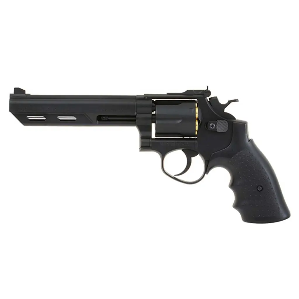 REVOLVER HFC 6" HG-133B-1 GAS NEGRO