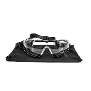 GAFA BOLLE COBRA CRISTAL TRANSPARENTE NEGRA