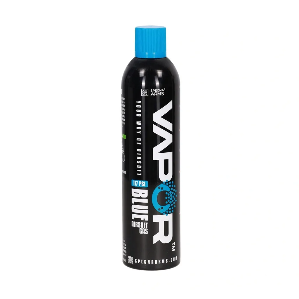 BOTELLA GAS SPECNA ARMS VAPOR 600ML AZUL