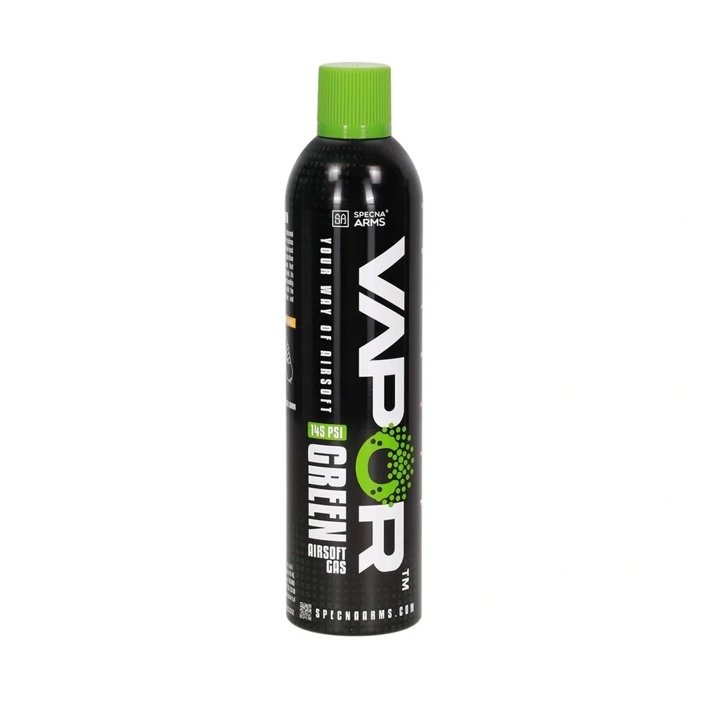 BOTELLA GAS SPECNA ARMS VAPOR 600ML VERDE