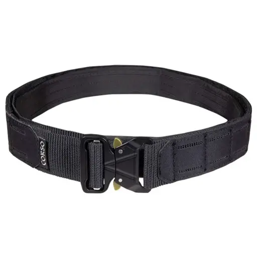 CINTURÓN CORSO HOOK LASER MK1 NEGRO