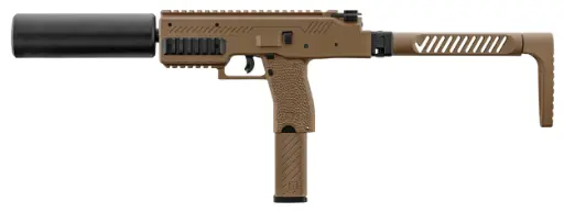 SMG VMP-1X TAN with silencer VORSK