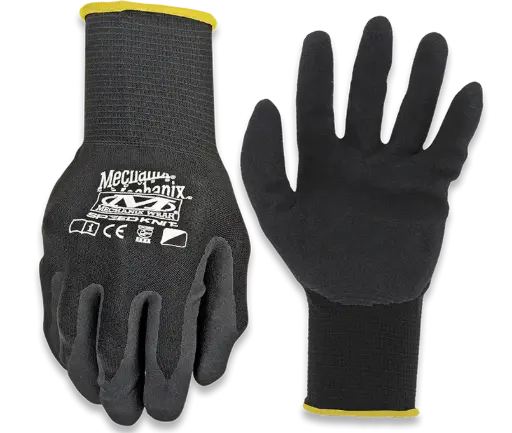 Guantes Mechanix Knit Nitrile Negro