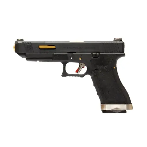 PISTOLA WE G34 CUSTOM-1 FULL METAL NEGRA